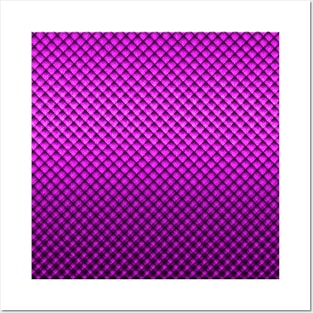 Purple bars Posters and Art